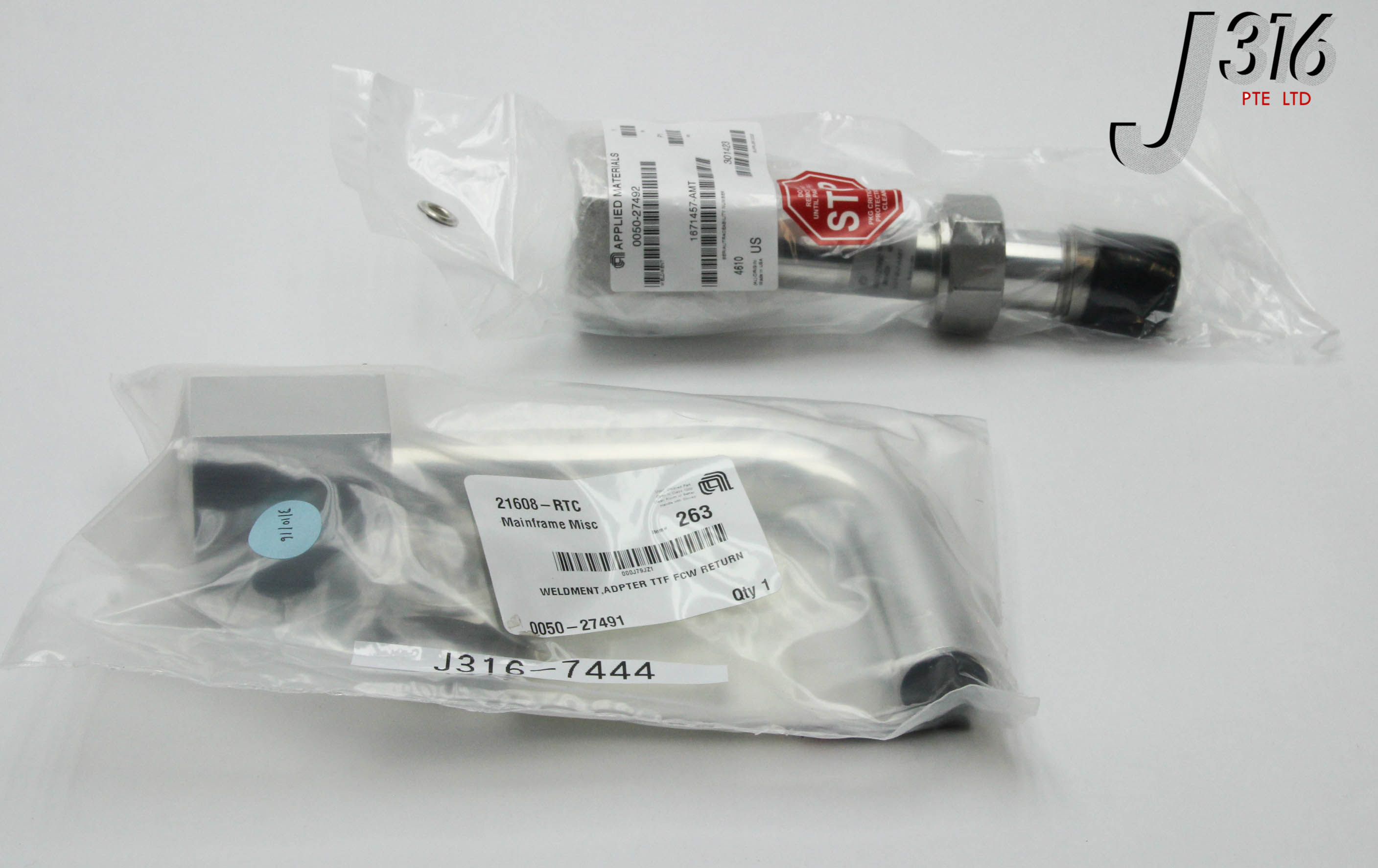7444 APPLIED MATERIALS KIT ADAPT TTF FCW 0050-27491 & 0050-27492